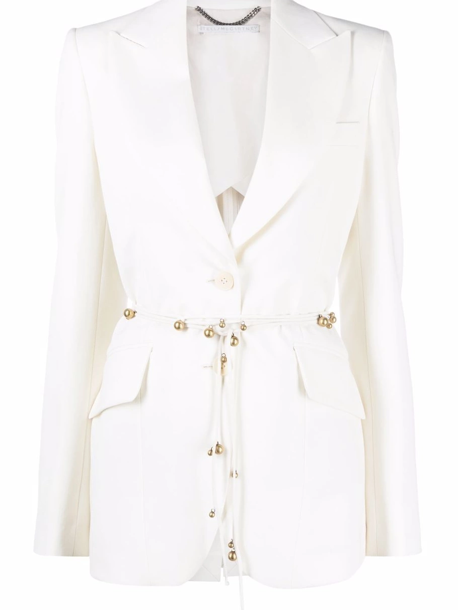 Cheap Stella belted single-breasted blazer McCartney Women 0803
